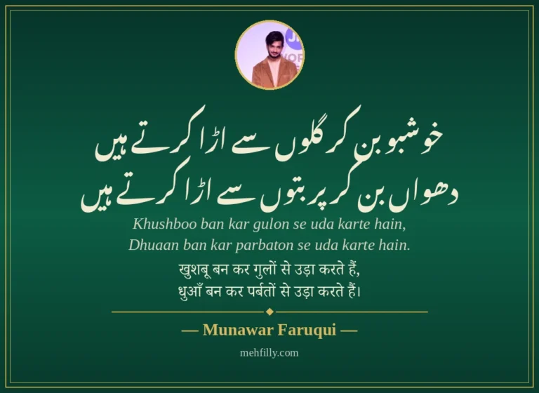 Munawar Faruqui Shayari